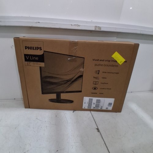 PHILIPS V-LINE WIDESCREEN LED MONITOR - 1920X1080 - 100HZ REFRESH RATE - 27" - BLACK (MODEL: 271V8LBS) image 7