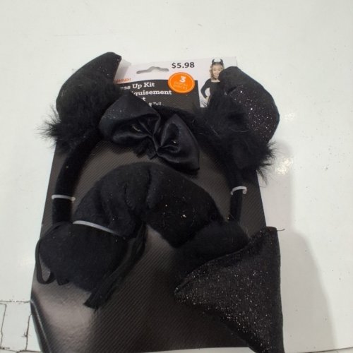 3PC DEVIL KIDS DRESS UP KIT - BLACK (MODEL: WMCA18004-B) image 2