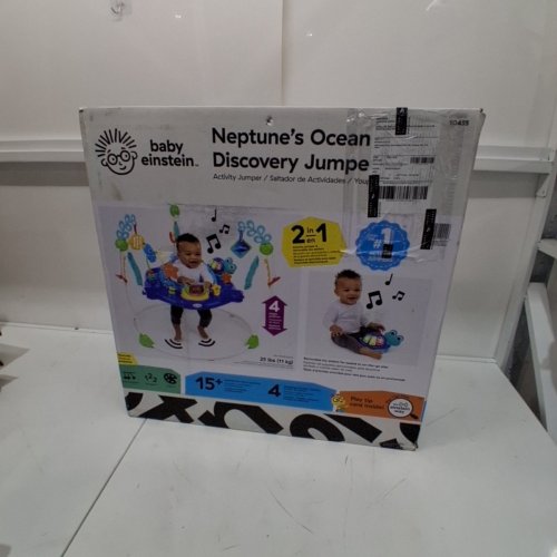 BABY EINSTEIN NEPTUNE'S OCEAN DISCOVERY JUMPER - 6+ MONTHS - MULTI-COLOUR (MODEL: 10455-ES) image 3