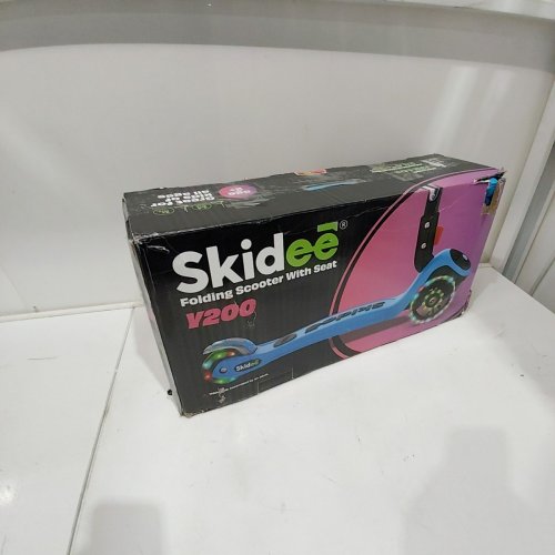 SKIDEE KICK SCOOTER- BLUE- (MODEL: Y200) image 3
