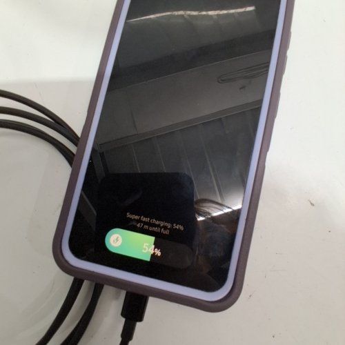 6PC FAST CHARGER WITH USB-C TO USB-C CABLE - 45W - 6FT+10FT+10FT - BLACK image 2