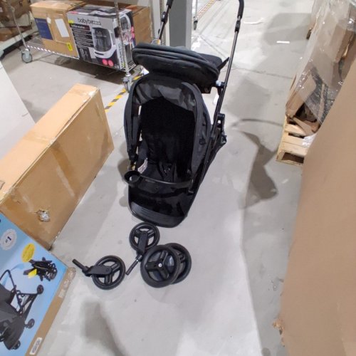 GRACO READY2GROW MULTI-USE 2.0 DOUBLE STROLLER - 40-50 LB CAPACITY - BLACK/DARK GREY (MODEL: 2140042) image 2