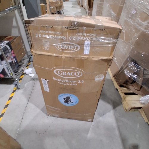 GRACO READY2GROW MULTI-USE 2.0 DOUBLE STROLLER - 40-50 LB CAPACITY - BLACK/DARK GREY (MODEL: 2140042) image 5