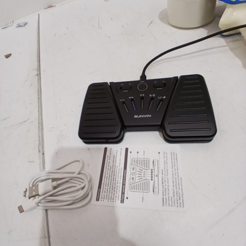 SUNYIN WIRELESS PAGE TURNER PEDAL - BLACK (MODEL: SP-3S) image 4