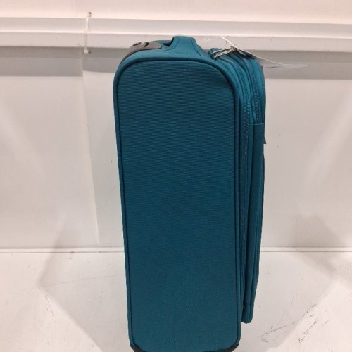 SWISSGEAR MARUMO SOFTSIDE LIGHTWEIGHT EXPANDABLE LUGGAGE WITH SPINNER WHEELS - 21.5" - TEAL (MODEL: TEAL - SW12769029) image 5
