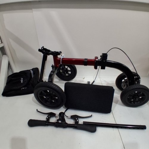 STROLLAID FOLDABLE KNEE WALKER- 21.65" X 16.53" X 13.18" - RED (MODEL: S9294) image 3