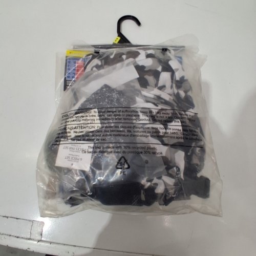 6PC BOYS WINTER SOLDIER COSTUME - LARGE 10/12 - GRAY/WHITE CAMOUFLAGE image 4