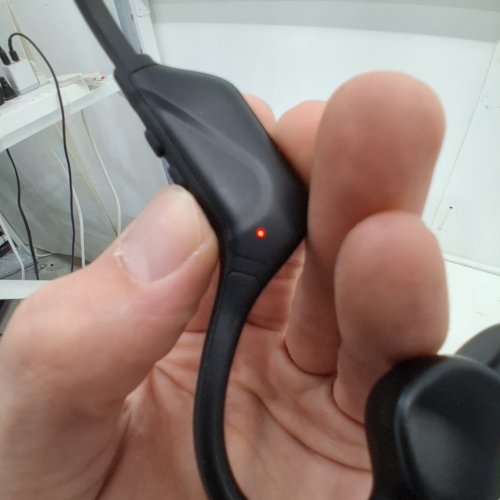 IFECCO BONE CONDUCTION BLUETOOTH WIRELESS HEADPHONES WITH MICROPHONE - BLACK (MODEL: X25) image 2
