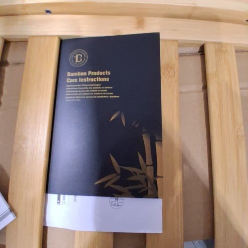 BAMBOOHOMIE BAMBOO LUGGAGE RACK - NATURAL (MODEL: image 5