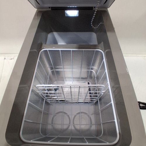 EUHOMY PORTABLE ELECTRIC COOLER WITH CAR PLUG - 47QT - GREY/BLACK (MODEL: ‎CF001-45GR-CAEH) image 4