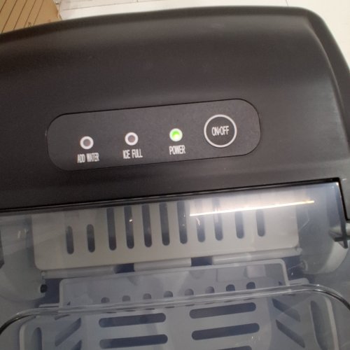 EUHOMY COUNTERTOP ICE MAKER - MAKES 26LBS/DAY - BLACK (MODEL: IM-06D) image 2