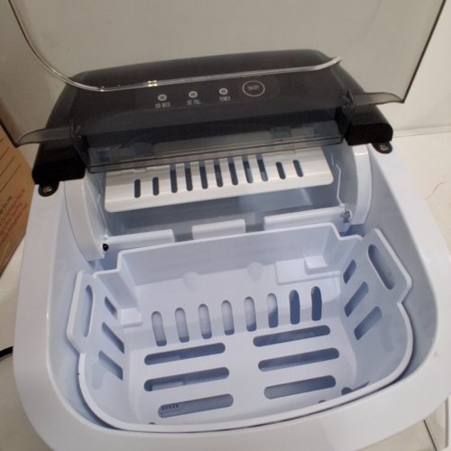 EUHOMY COUNTERTOP ICE MAKER - MAKES 26LBS/DAY - BLACK (MODEL: IM-06D) image 4
