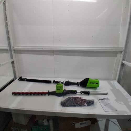 GREENWORKS PRO POLE HEDGE TRIMMER 80 V - 20" - GREEN / BLACK (MODEL: PTB308) image 3