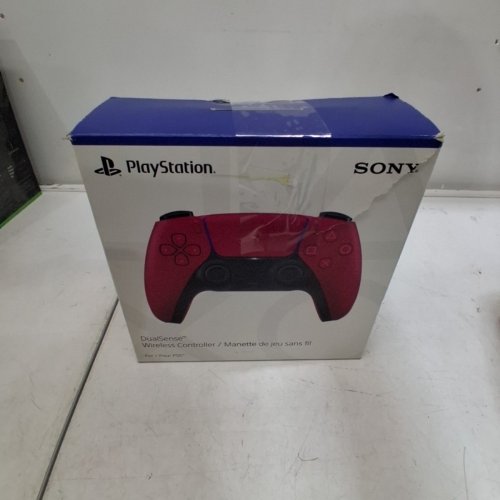 SONY DUALSENSE WIRELESS CONTROLLER - PLAYSTATION 5 (PS5) CONTROLLER - COSMIC RED (MODEL: CFI-ZCT1W) image 5