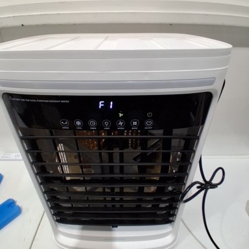 SERENELIFE PORTABLE EVAPORATIVE AIR COOLER FAN WITH WIFI APP AND REMOTE CONTROL - WHITE (MODEL: SLACL25WHGY) image 2