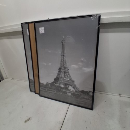 3PK UPSIMPLES PICTURE/POSTER FRAME - 12" X 18" - BLACK - (MODEL: FUP0301024) image 2