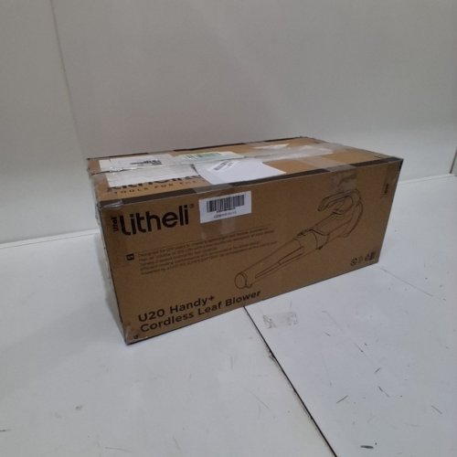 LITHELI **TOOL ONLY** LEAF BLOWER HANDHELD CORDLESS ELECTRIC BLOWER - 20V - WHITE (MODEL: EGT060071) image 4