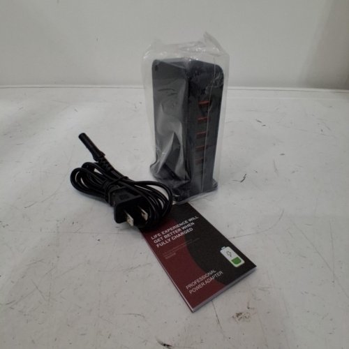 VPSUN 6 PORTS USB TOWER CHARGING STATION - 50W - 6FT - BLACK image 2