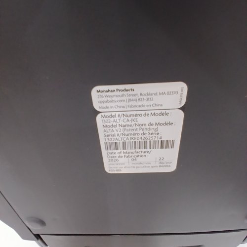 UPPABABY ALTA V2 HIGH BACK BOOSTER SEAT WITH SEVEN-POSITIONS - 40-100 LBS - JAKE (BLACK MÉLANGE) (MODEL: ALTA V2 1302-ALT-CA-JKE) image 2