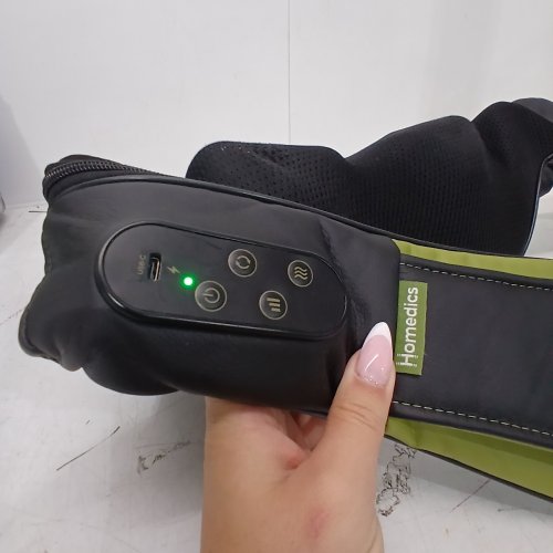 HOMEDICS SHIATSU NECK AND BODY MASSAGER - BLACK\GREEN - (MODEL:1764313) image 2