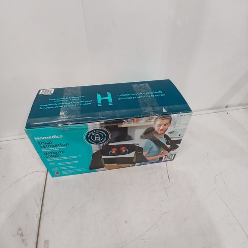 HOMEDICS SHIATSU NECK AND BODY MASSAGER - BLACK\GREEN - (MODEL:1764313) image 6