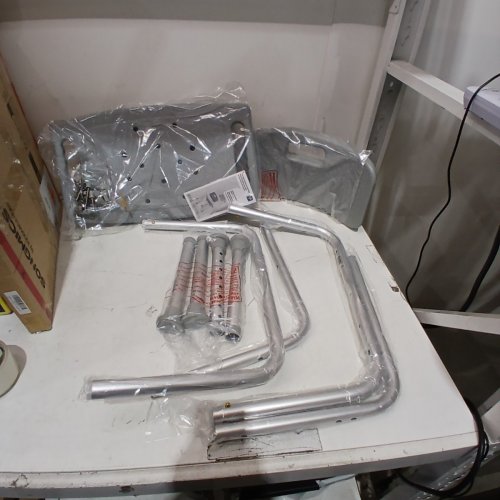 MEDLINE GUARDIAN DELUXE ALUMINUM BATH CHAIR - 400LBS CAP - GREY (MODEL: G2-101KRX1) image 2