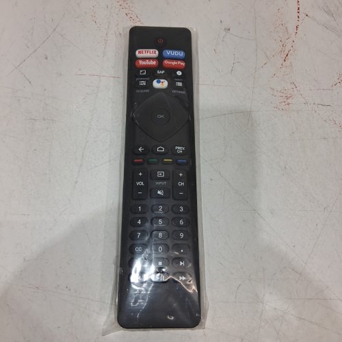 REPLACEMENT REMOTE CONTROL COMPATIBLE FOR PHILIPS ANDROID SMART LCD LED 4 K TV - BLACK (MODEL: NH800UP) image 2