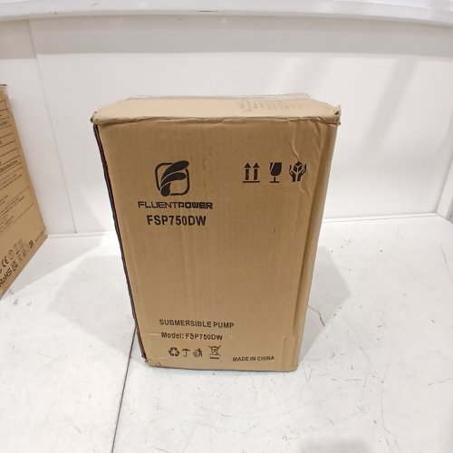 FLUENTPOWER SUBMERSIBLE PUMP WITH FLOAT SWITCH AND HOSE CONNECTOR - 3/4HP 3300GPH - GREEN - (MODEL: FSP750DW) image 6