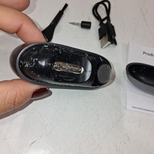 RIMOL 3 IN 1 ELECTRIC MULTIFUNCTIONAL NAIL CLIPPER - 5W - 5V - 1A - BLACK (MODEL: M7) image 4