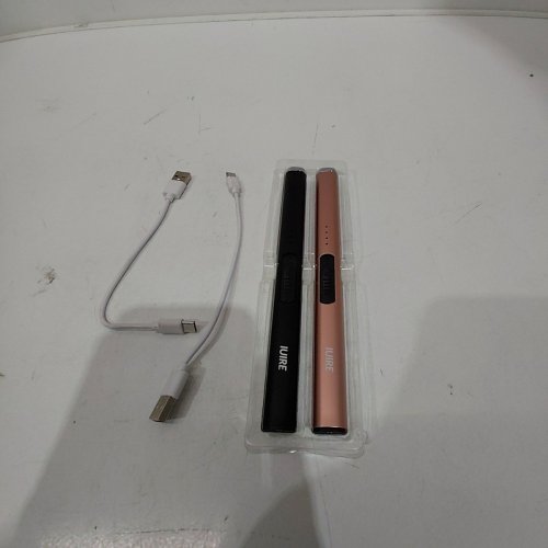 2PK IURE ELECTRIC ARC CANDLE LIGHTERS - BLACK / ROSE GOLD image 3