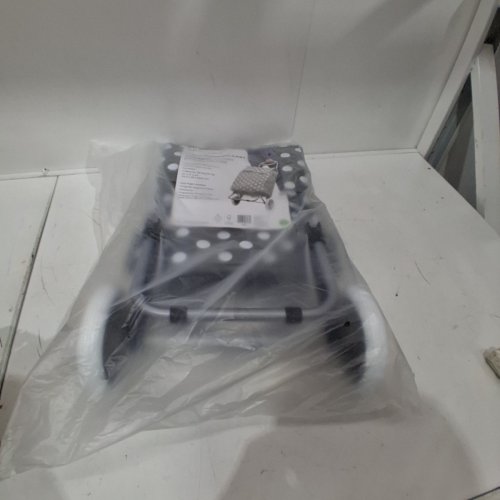 BIOS LIVING FOLDABLE WHEELED SHOPPING TROLLEY - 38" - GREY (MODEL: LF533) image 2