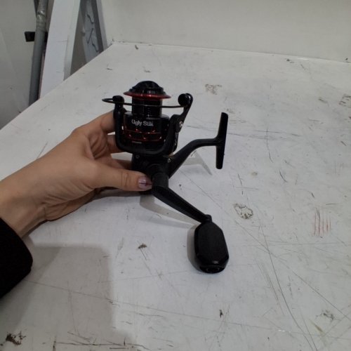 UGLY STIK GX2 SPINNING REEL - 5.2:1 FEAR RATIO - BLACK/RED image 4