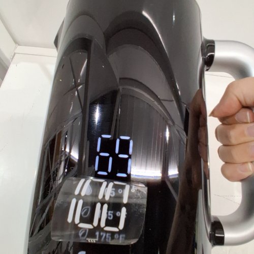 KRUPS SMART-TEMP 1.7L DIGITAL CORDLESS ELECTRIC KETTLE - BLACK (MODEL: BW801852) image 2
