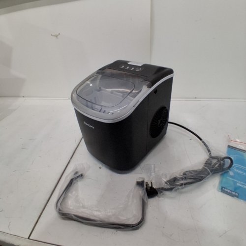 EUHOMY COUNTERTOP ICE MAKER MACHINE - MAKES 26LBS PER DAY - BLACK (MODEL: IM-06D) image 3