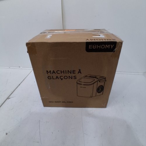 EUHOMY COUNTERTOP ICE MAKER MACHINE - MAKES 26LBS PER DAY - BLACK (MODEL: IM-06D) image 6