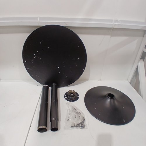 HOOBRO ROUND BAR TABLE WITH NON-SLIP BASE - 3FT - BLACK (MODEL: BB57BT01) image 2