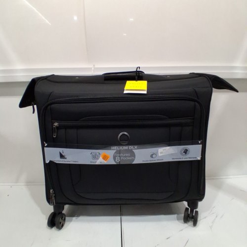 DELSEY PARIS HELIUM DLX ROLLING GARMENT BAG WITH WHEELS - 23" - BLACK (MODEL: 40239752500) image 4