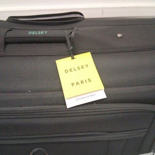DELSEY PARIS HELIUM DLX ROLLING GARMENT BAG WITH WHEELS - 23" - BLACK (MODEL: 40239752500) image 12