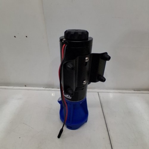 CRESTWAVE MACERATOR WASTE PUMP WITH 4-BLADE CHOPPER, SELF PRIMING UP TO 5FT, ANTI-CLOG DESIGN MACERATOR PUMP FOR RV, YACHT, MARINE - 12 GPM - BLACK/BLUE (MODEL: CRE0724) image 4