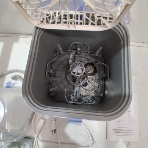 GROWNSY ALL-IN-ONE BOTTLE WASHER AND STERILIZER AND DRYER MACHINE - WHITE (MODEL: ZMW-STHB01-3) image 5