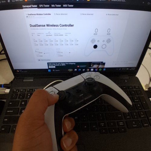 DUALSENSE WIRELESS CONTROLLER (PS5 CONTROLLER) image 3