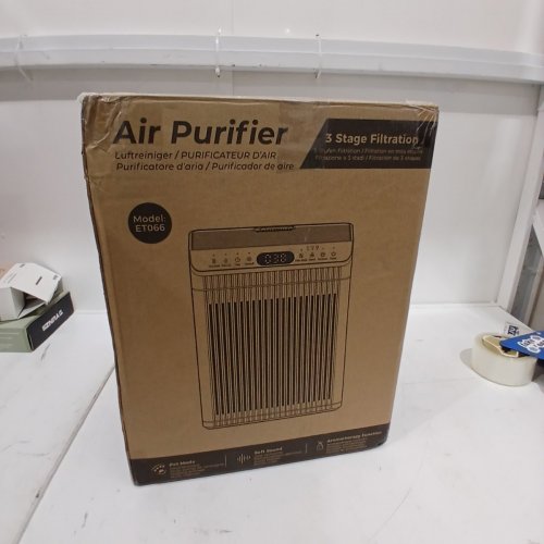EVALIT 3 STAGE AIR PURIFIER - UP TO 2200FT² - BLACK (MODEL: ET066) image 7