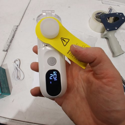 PORTABLE NEBULIZER PIEZOELECTRIC MESH ATOMIZER WITH DIGITAL DISPLAY image 2