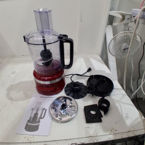 KITCHENAID FOOD PROCESSOR - 9 CUP / 2.1 L - RED (MODEL: KFP0921) image 4