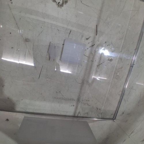 BRIGHTROOM PLASTIC STACKABLE BIN - 12" X 12" X 8" - CLEAR image 4