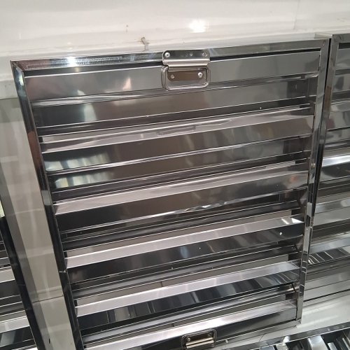5PK GARVEE STAINLESS STEEL COMMERCIAL KITCHEN RANGE HOOD BAFFLE GREASE FILTER - 19.5" X 24.5" - STAINLESS - (MODEL: PAS_333RJ7VF) image 4