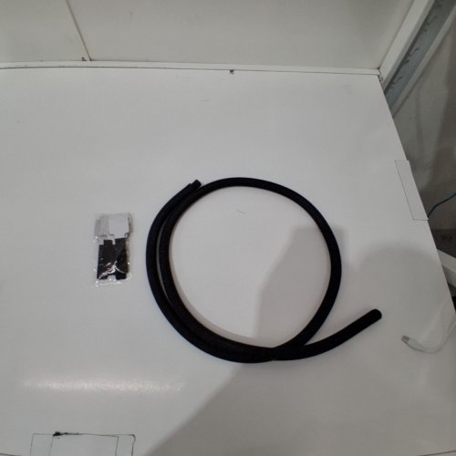 ANNEX BRAIDED SPLIT AND SELF WRAP PROTECTIVE CABLE SLEEVE - 5FT - 1/2" TO 1" ROUND - BLACK image 2