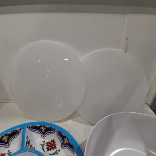 4PC PANDEX MELAMINE SERVING SET, BLUE PATTERN (MODEL:1901790) image 3