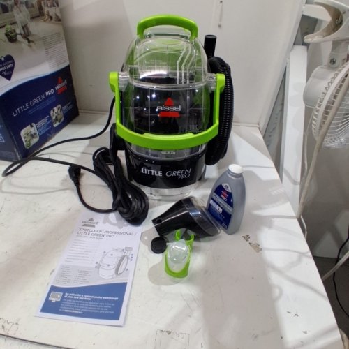 BISSELL LITTLE GREEN PRO PORTABLE CARPET CLEANER (MODEL: 2505D) image 4