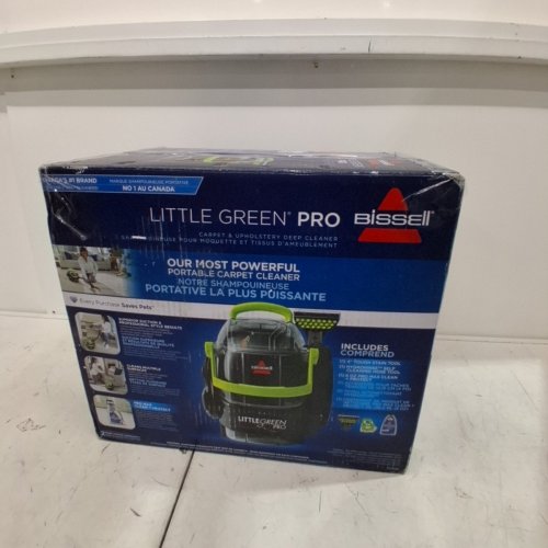 BISSELL LITTLE GREEN PRO PORTABLE CARPET CLEANER (MODEL: 2505D) image 9